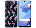 Funda Silicona Transparente para Oppo A54s diseño Flamenco Dibujos