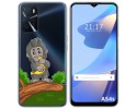 Funda Silicona Transparente para Oppo A54s diseño Mono Dibujos