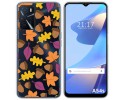 Funda Silicona Transparente para Oppo A54s diseño Otoño Dibujos