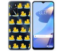 Funda Silicona Transparente para Oppo A54s diseño Pato Dibujos