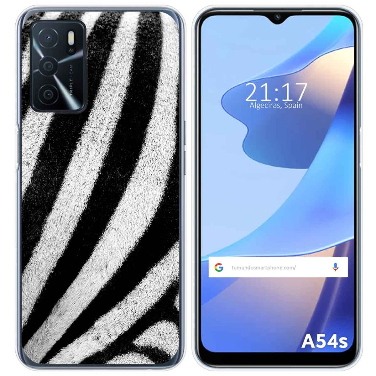 Funda Silicona para Oppo A54s diseño Animal 02 Dibujos