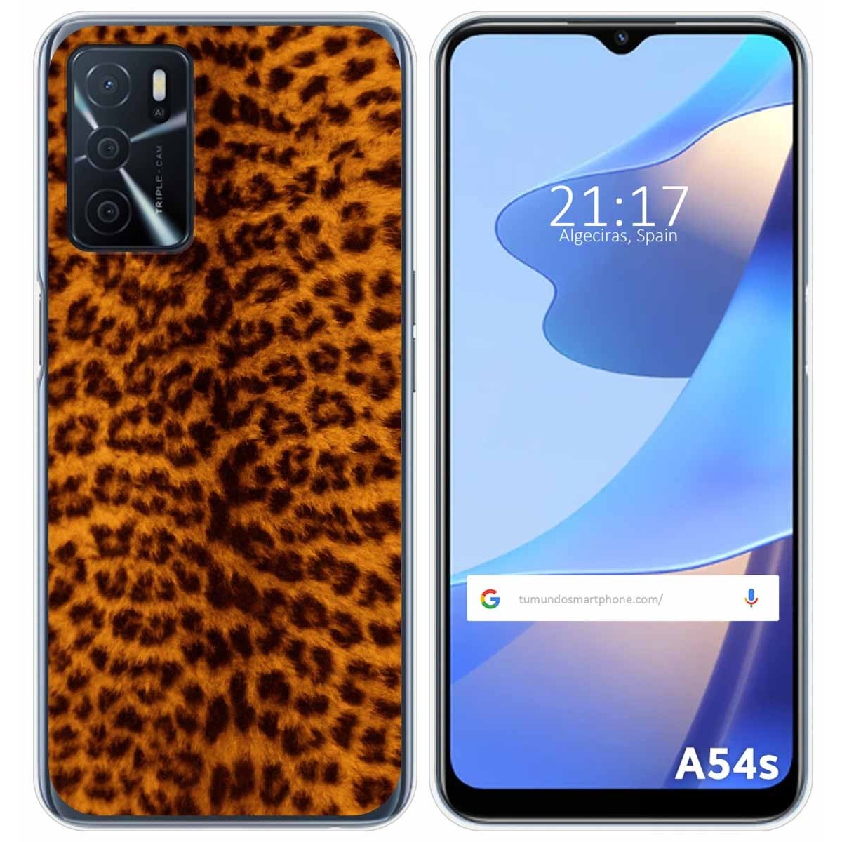 Funda Silicona para Oppo A54s diseño Animal 03 Dibujos