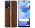 Funda Silicona para Oppo A54s diseño Cuero 01 Dibujos