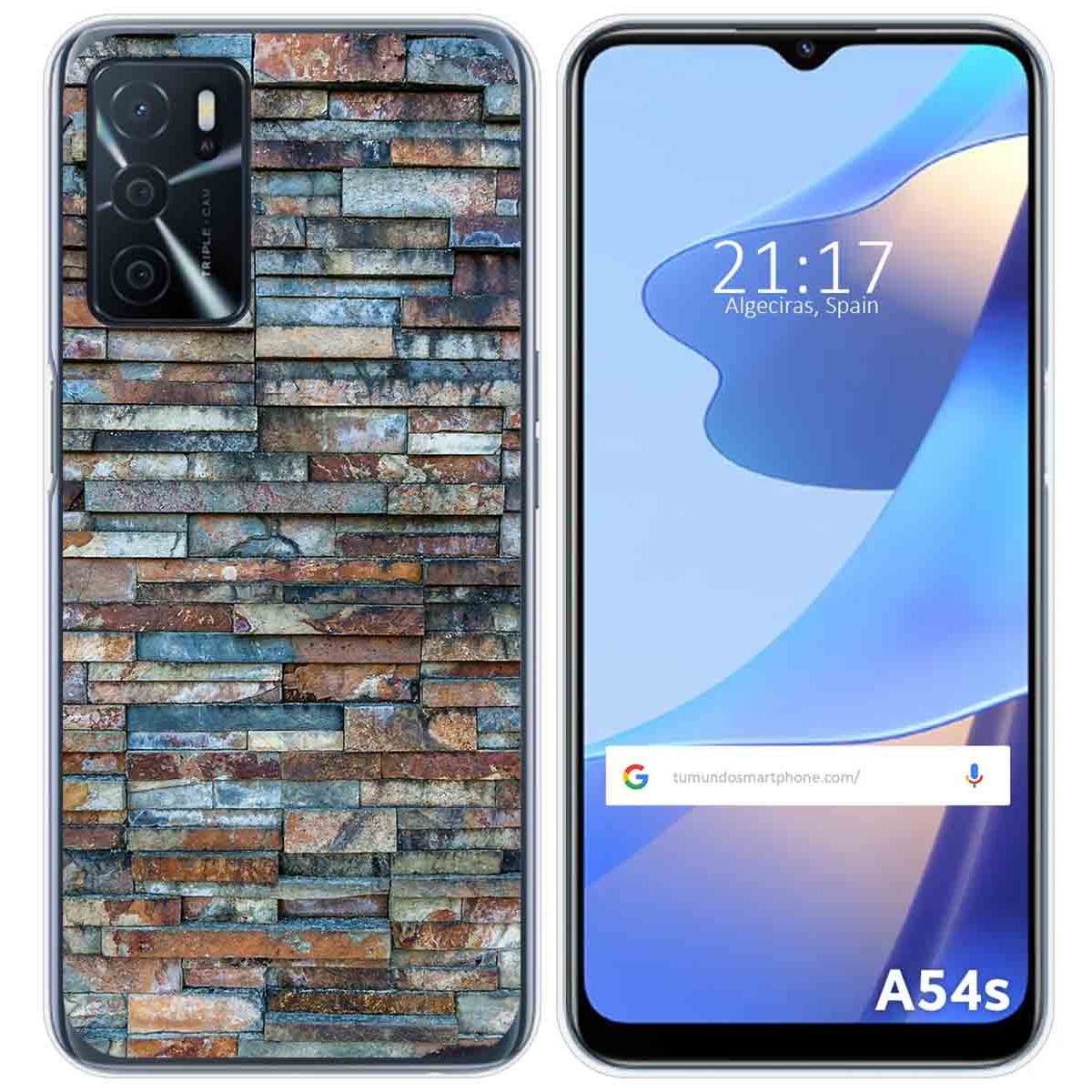 Funda Silicona para Oppo A54s diseño Ladrillo 05 Dibujos