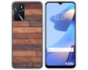 Funda Silicona para Oppo A54s diseño Madera 03 Dibujos