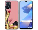 Funda Silicona para Oppo A54s diseño Brochas Dibujos