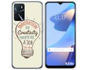 Funda Silicona para Oppo A54s diseño Creativity Dibujos