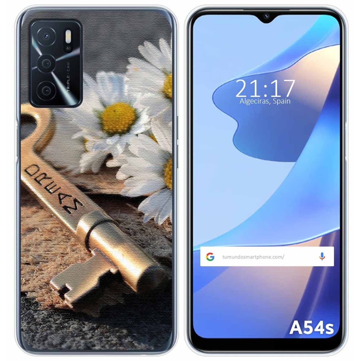 Funda Silicona para Oppo A54s diseño Dream Dibujos