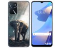 Funda Silicona para Oppo A54s diseño Elefante Dibujos