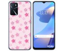 Funda Silicona para Oppo A54s diseño Flores Dibujos