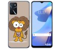 Funda Silicona para Oppo A54s diseño Leon Dibujos