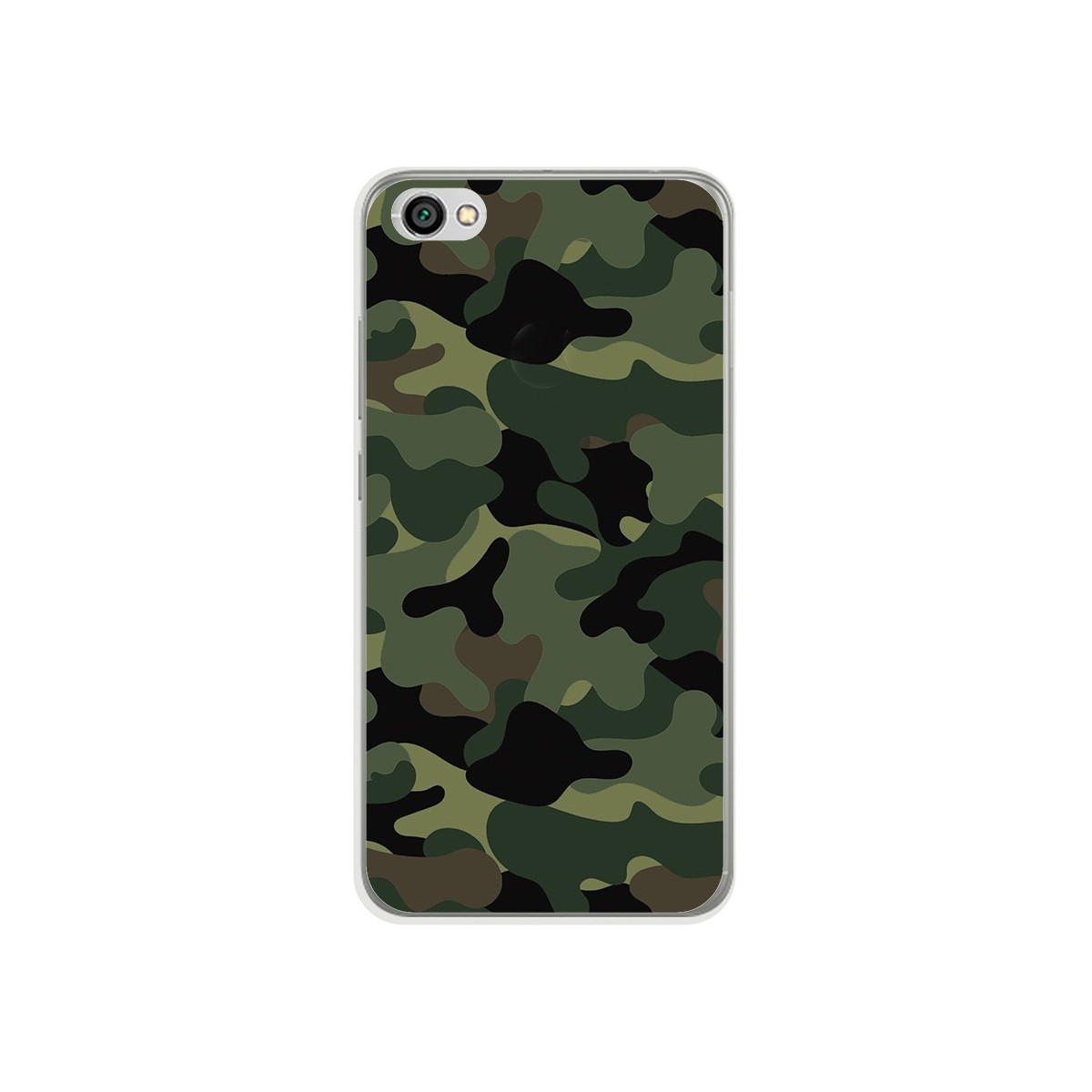 Funda Gel Tpu para Xiaomi Redmi Note 5A Diseño Camuflaje Dibujos