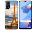 Funda Silicona para Oppo A54s diseño Paris Dibujos