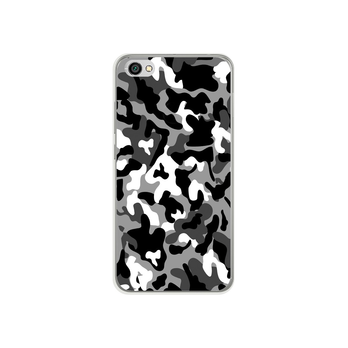 Funda Gel Tpu para Xiaomi Redmi Note 5A Diseño Snow Camuflaje Dibujos