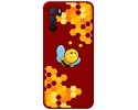 Funda Silicona Líquida Roja para Oppo A54s diseño Abeja Dibujos