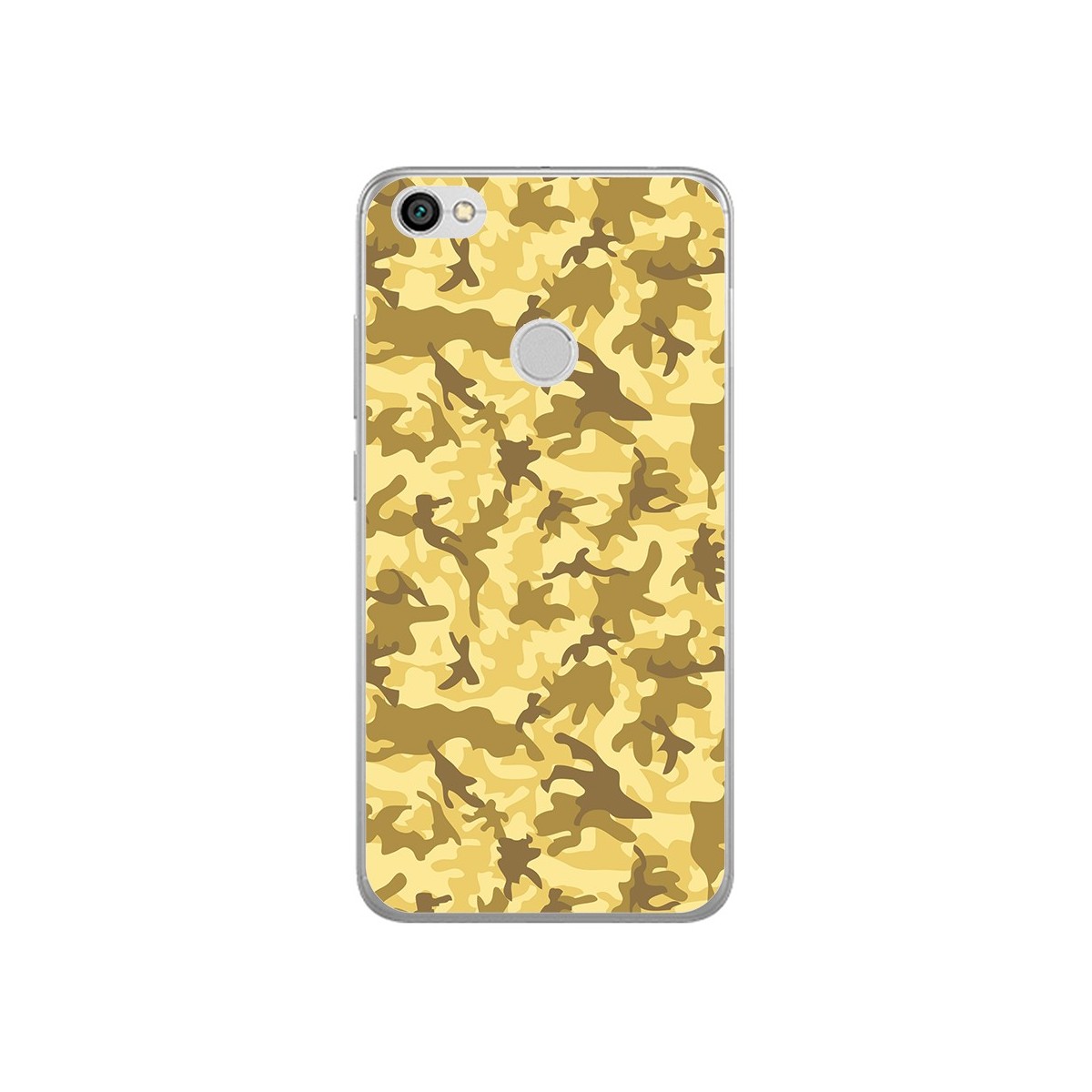 Funda Gel Tpu para Xiaomi Redmi Note 5A Pro / 5A Prime Sand Camuflaje Dibujos