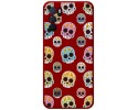 Funda Silicona Líquida Roja para Oppo A54s diseño Catrina Dibujos
