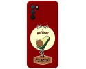 Funda Silicona Líquida Roja para Oppo A54s diseño Culo Natural Dibujos