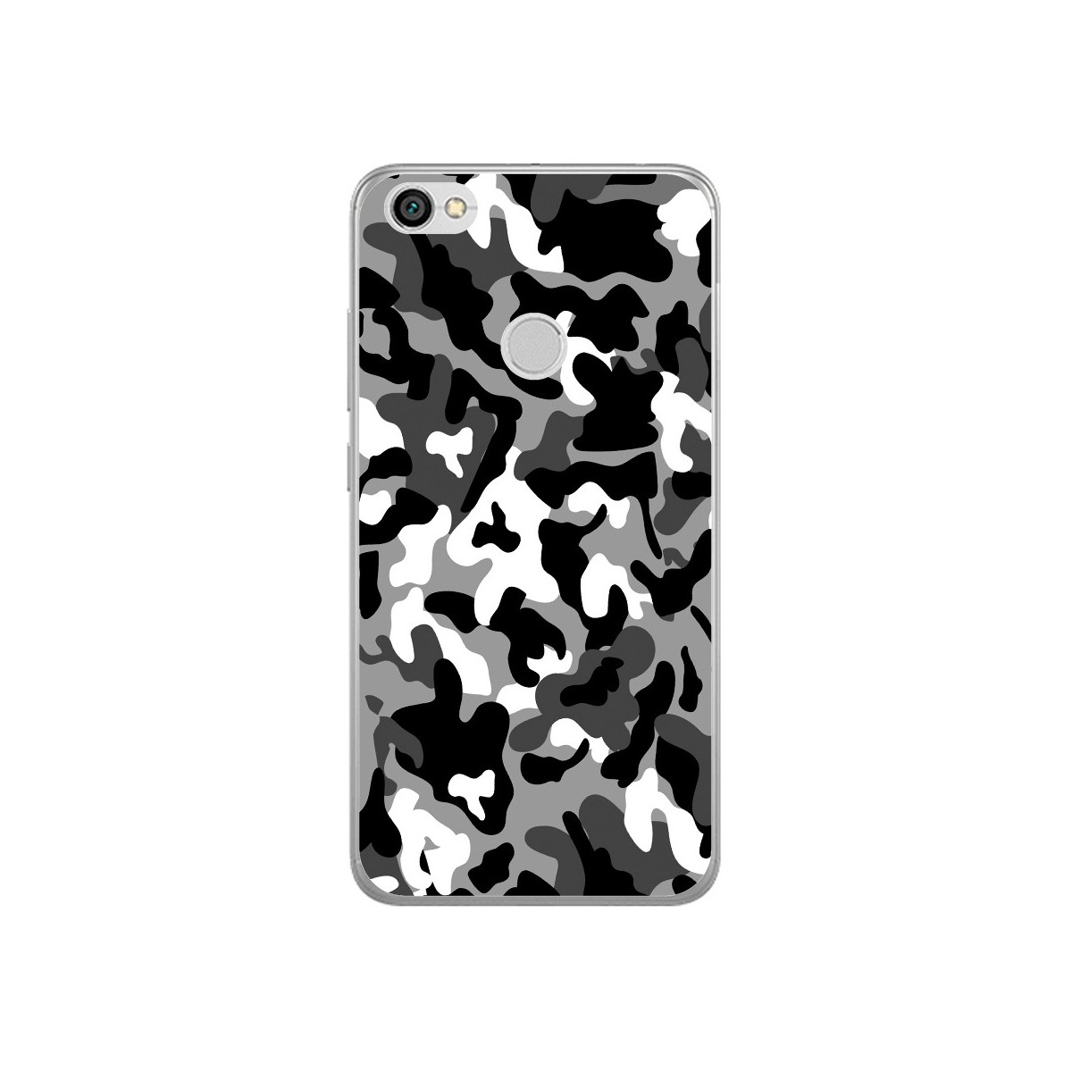 Funda Gel Tpu para Xiaomi Redmi Note 5A Pro / 5A Prime Snow Camuflaje Dibujos