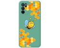 Funda Silicona Líquida Verde para Oppo A54s diseño Abeja Dibujos