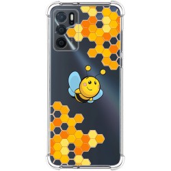 Funda Silicona Antigolpes para Oppo A54s diseño Abeja Dibujos