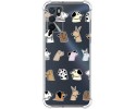 Funda Silicona Antigolpes para Oppo A54s diseño Perros Dibujos