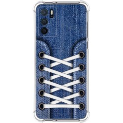 Funda Silicona Antigolpes para Oppo A54s diseño Zapatillas 01 Dibujos