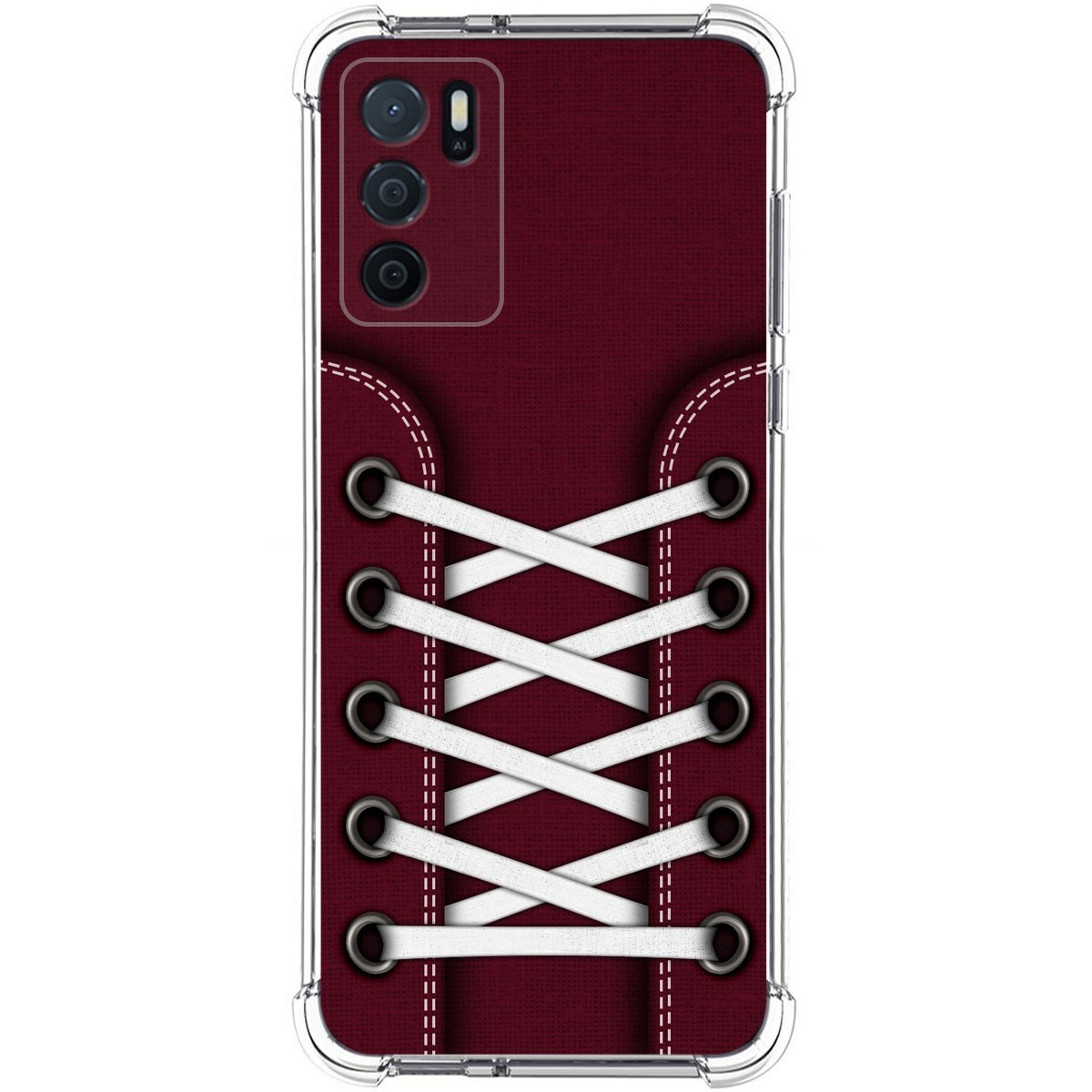 Funda Silicona Antigolpes para Oppo A54s diseño Zapatillas 17 Dibujos