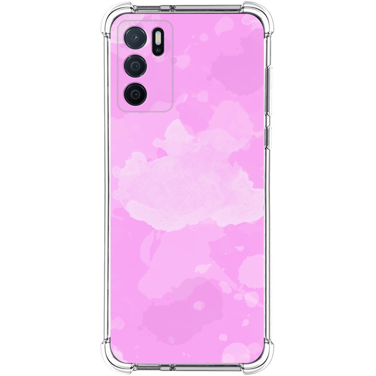 Funda Silicona Antigolpes para Oppo A54s diseño Acuarela 04 Dibujos