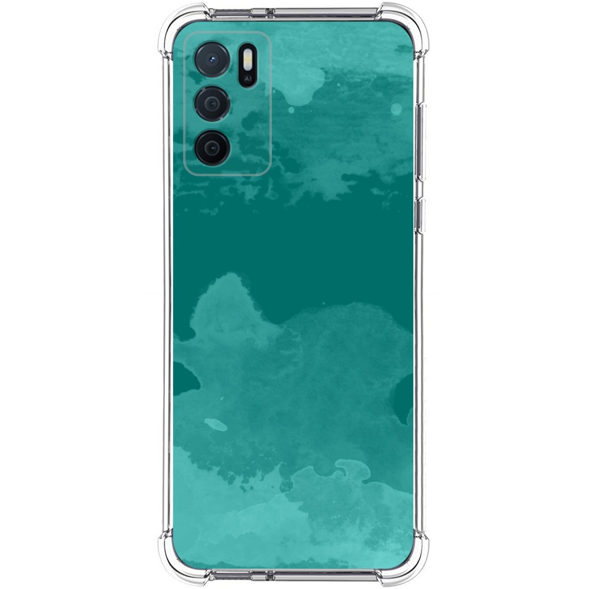 Funda Silicona Antigolpes para Oppo A54s diseño Acuarela 06 Dibujos