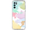Funda Silicona Antigolpes para Oppo A54s diseño Acuarela 11 Dibujos