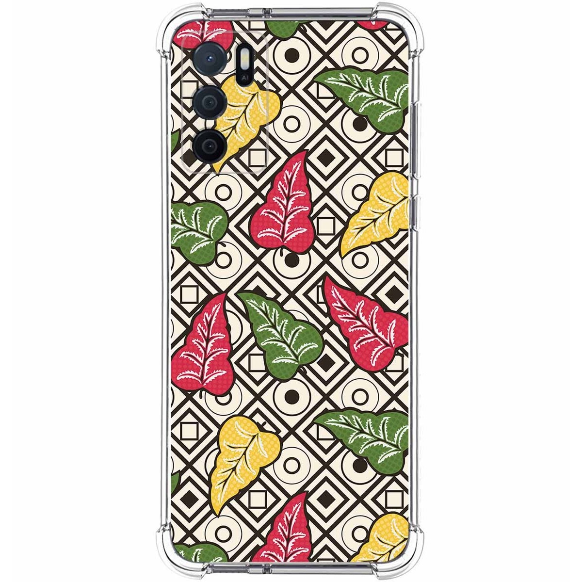 Funda Silicona Antigolpes para Oppo A54s diseño Flores 11 Dibujos