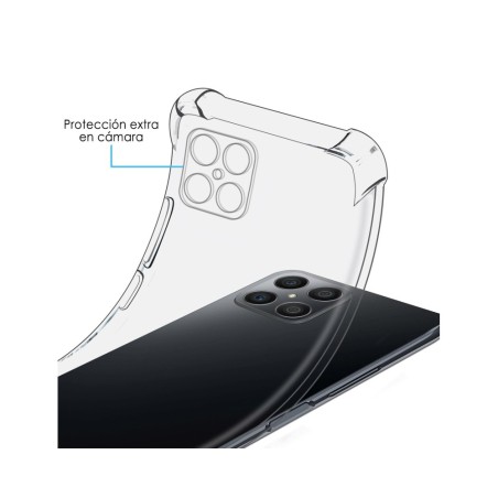Funda Silicona Antigolpes Transparente para Huawei Honor X8
