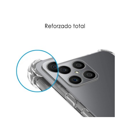 Funda Silicona Antigolpes Transparente para Huawei Honor X8