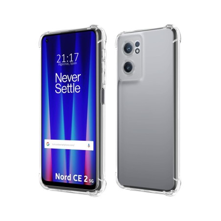Funda Silicona Antigolpes Transparente para Oneplus Nord CE 2 5G