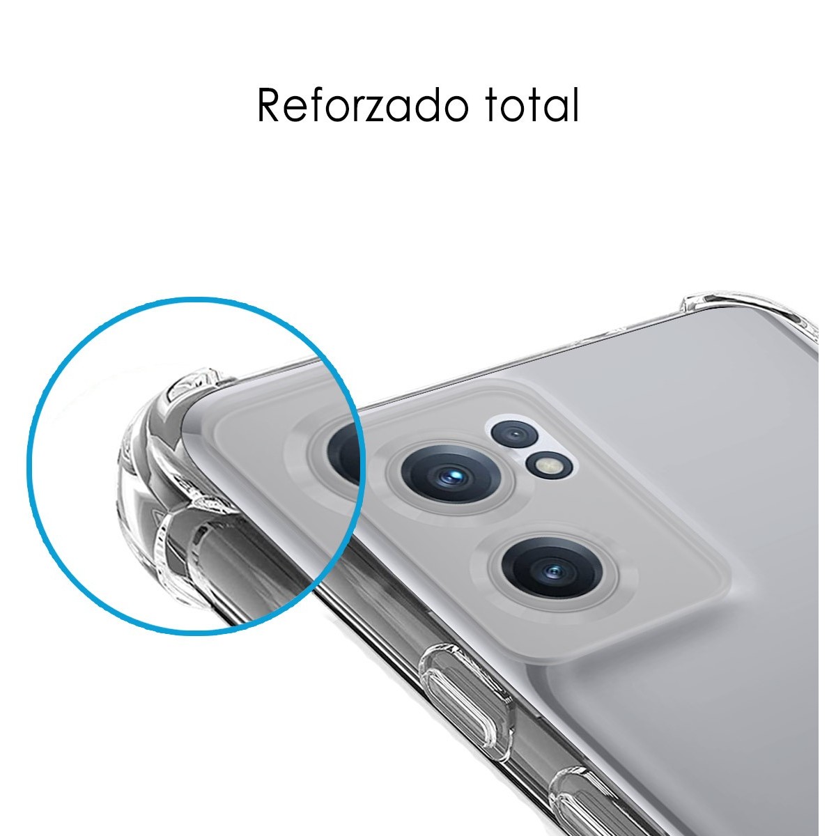 Funda Silicona Antigolpes Transparente para Oneplus Nord CE 2 5G