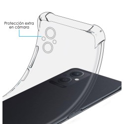 Funda Silicona Antigolpes Transparente para Oppo A96 5G 2
