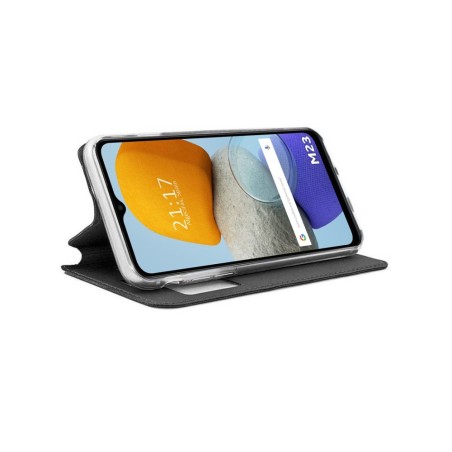 Funda Libro Soporte con Ventana para Samsung Galaxy M23 5G color Negra