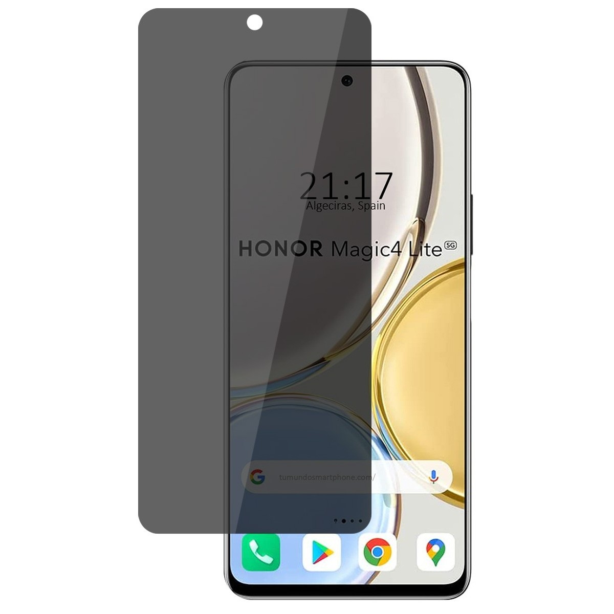 Protector Pantalla Hidrogel Privacidad Antiespías para Huawei Honor Magic 4 Lite