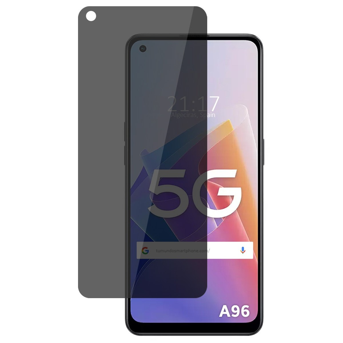 Protector Pantalla Hidrogel Privacidad Antiespías para Oppo A96 5G