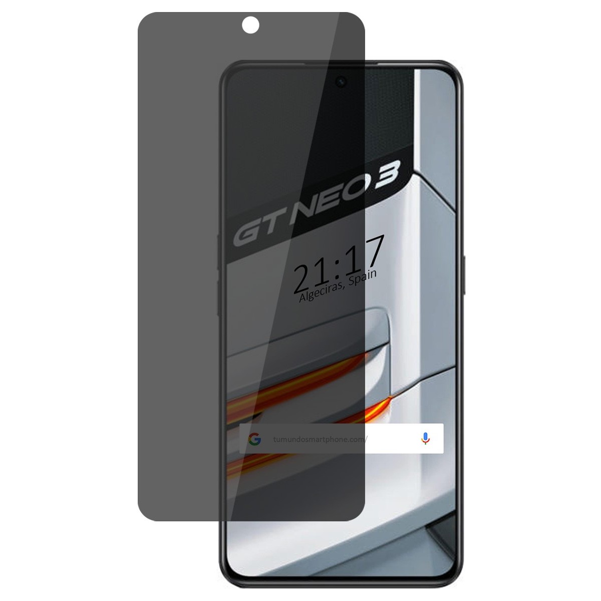 Protector Pantalla Hidrogel Privacidad Antiespías para Realme GT Neo 3 5G