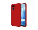 Funda Silicona Líquida Ultra Suave para Oppo Reno 7 4G color Roja