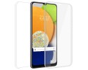 Funda Doble Transparente Pc + Tpu Full Body 360 para Samsung Galaxy A03