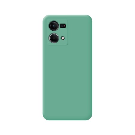 Funda Silicona Líquida Ultra Suave para Oppo Reno 7 4G color Verde