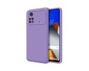 Funda Silicona Líquida Ultra Suave para Xiaomi POCO M4 Pro 4G color Morada
