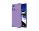 Funda Silicona Líquida Ultra Suave para Xiaomi POCO X4 Pro 5G color Morada