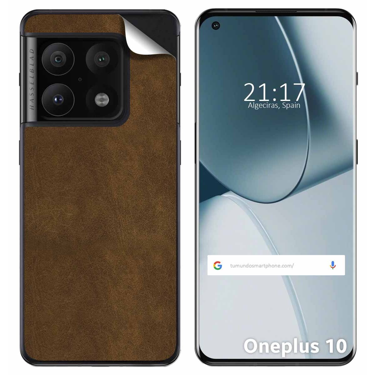Pegatina Vinilo Autoadhesiva Textura Piel para OnePlus 10 Pro 5G