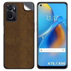 Pegatina Vinilo Autoadhesiva Textura Piel para Oppo A76 / A96