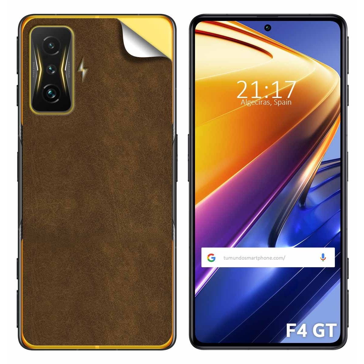 Pegatina Vinilo Autoadhesiva Textura Piel para Xiaomi Poco F4 GT 5G