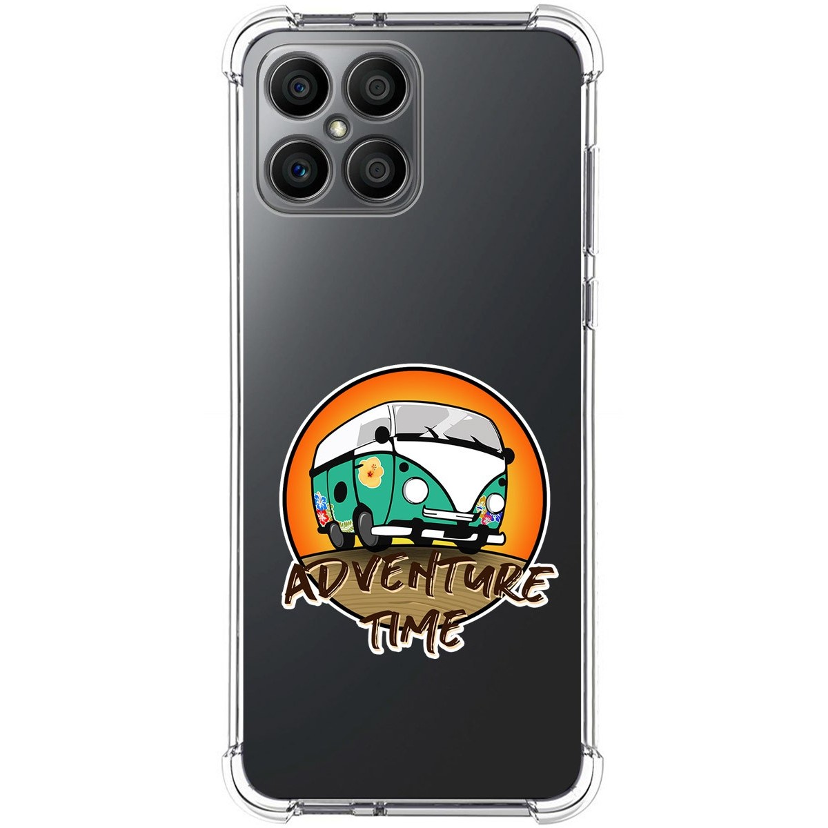 Funda Silicona Antigolpes para Huawei Honor X8 diseño Adventure Time Dibujos